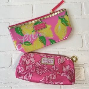 Lilly Pulitzer for Este Lauder make up bags bundle